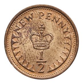 The Making of Modern Britain | Elizabeth II Decimal Halfpenny Coin 