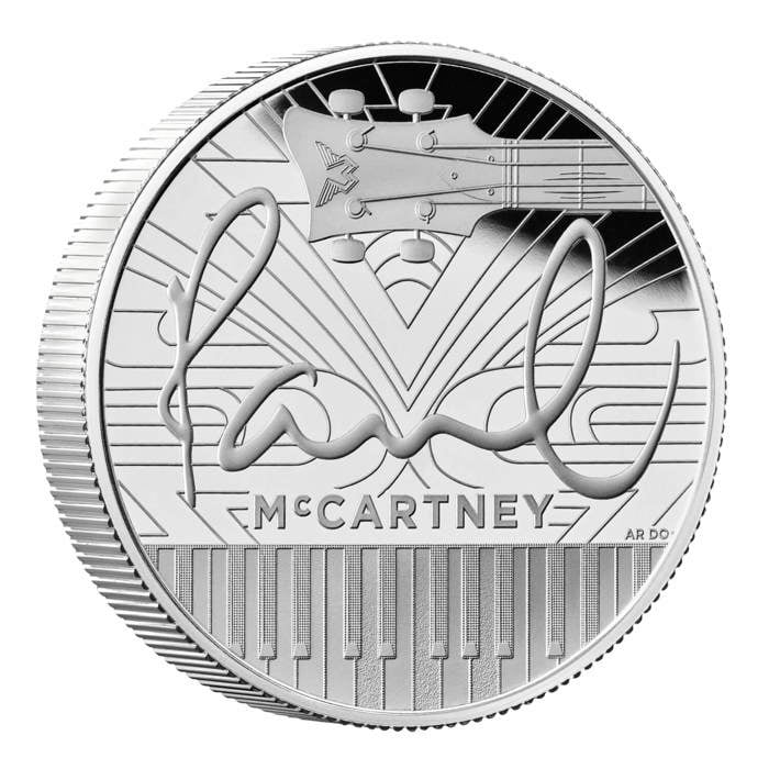 Paul McCartney 2024 UK 2oz Silver Proof Coin