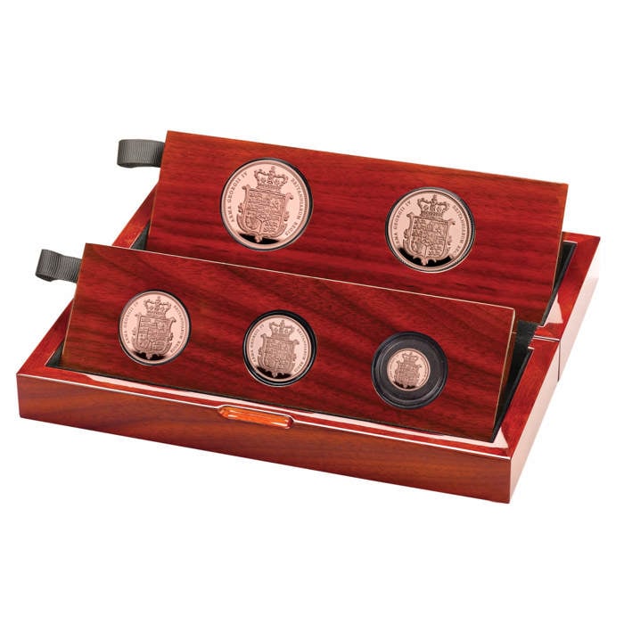 The Sovereign 2025 Five-Coin Gold Proof Set