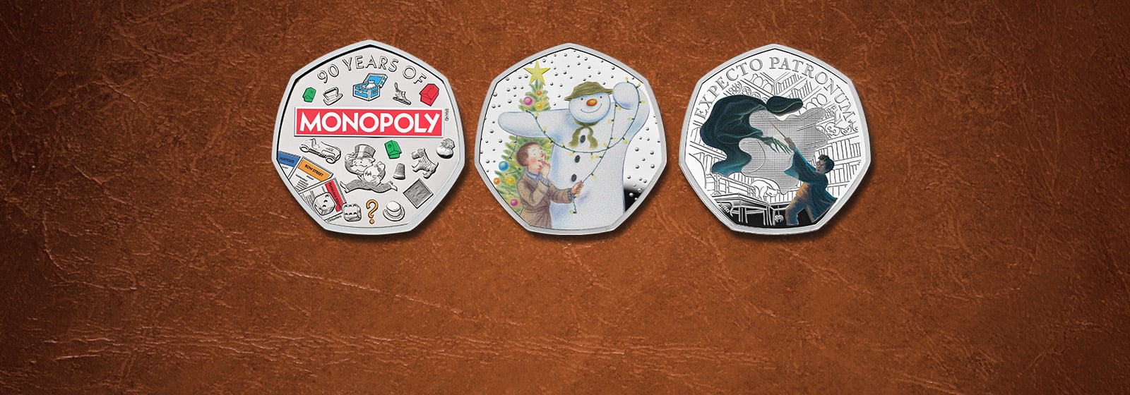 50p Fifty Pence Coins