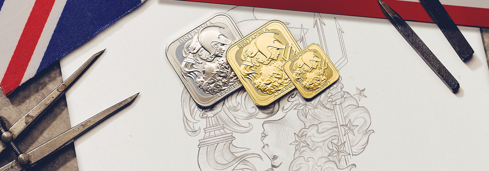 Britannia and Liberty Bullion Bars