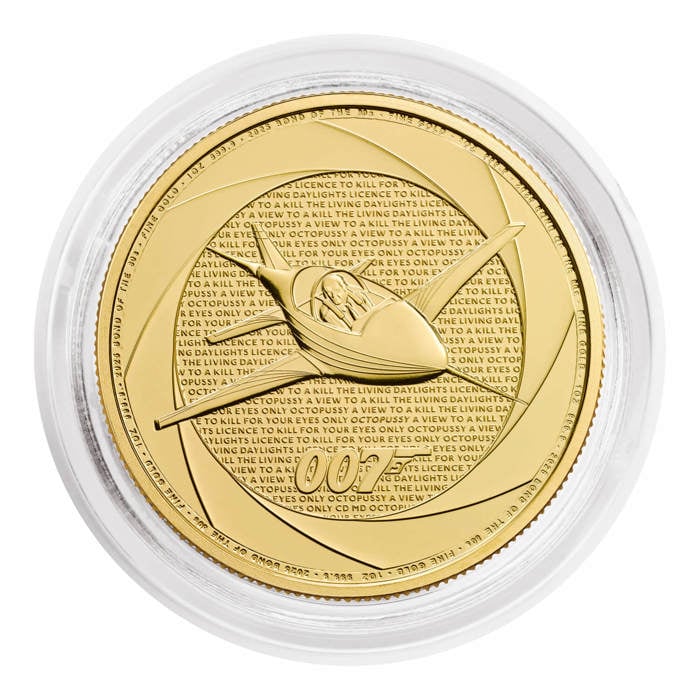 Bond of the 1980s 2025 1oz Gold Bullion Coin