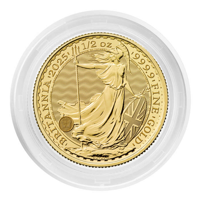 Britannia 2025 1/2oz Gold Bullion Coin