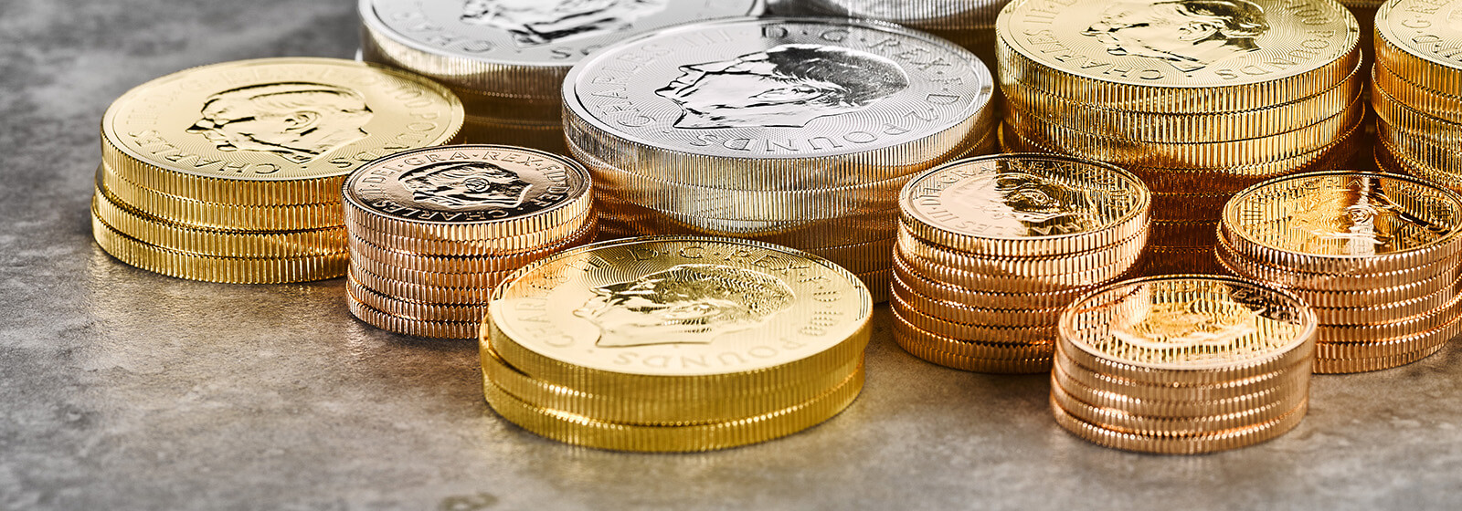 Bullion coins from The Royal Mint 