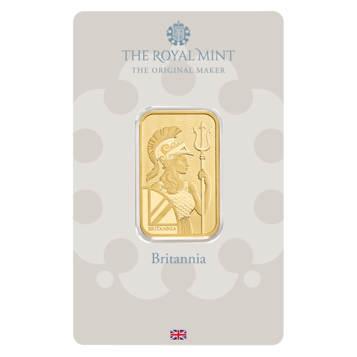 Britannia 20g Gold Bullion Minted Bar