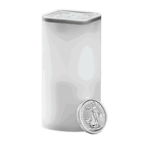 Britannia 2023 1/10oz Silver Bullion Fifteen Coin Tube