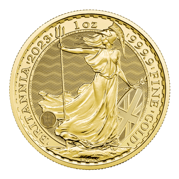 2023 Britannia Gold 1oz reverse