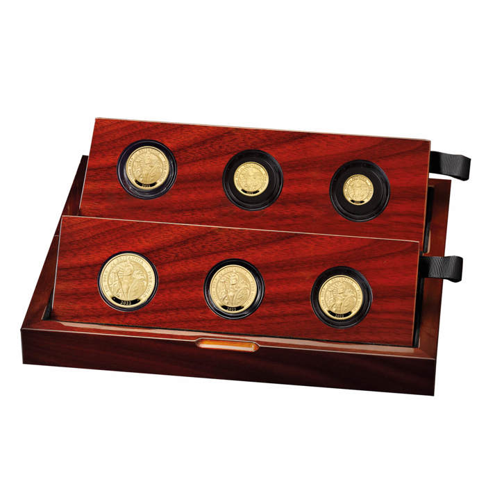 The Britannia 2022 UK Premium 6-Coin Gold Proof Set