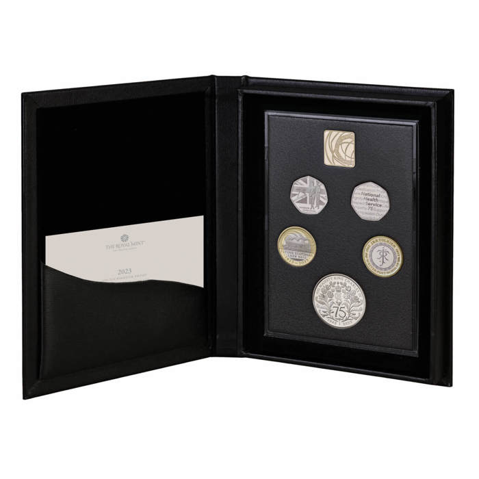 The 2023 United Kingdom Proof Commemorative Coin Set