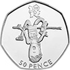 Athletics 50p Coin