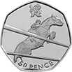 Equestrian 50p Coin