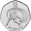 Goalball 50p Coin